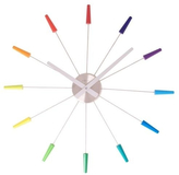 Designové nástěnné hodiny 2610di Nextime Plug Inn color 60cm