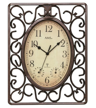 Nástěnné hodiny 5976 AMS řízené rádiovým signálem 31cm