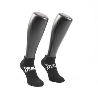 SHORT EVERLAST SOCKS BLACK (TIGES COURTES) 3PACK Barva: Black, Velikost: 39-42