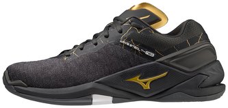 Mizuno WAVE STEALTH NEO/BlkOyster/MPGold/IronGat Velikost boty: 40.0/6.5