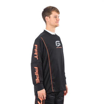 FATPIPE BRANKÁŘSKÝ DRES VOLNÝ ČERNÝ Velikost: L