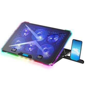 EVOLVEO Ania 9 RGB, nastavitelný podstavec pro notebook EVOLVEO Ania 9 RGB, nastavitelný podstavec pro notebook