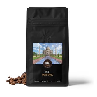 Indie KAAPI Royale Robusta - zrnková káva, balení 1 kg Indie KAAPI Royale Robusta - zrnková káva, balení 1 kg