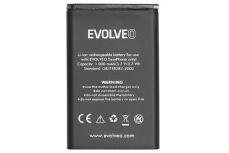 EVOLVEO EasyPhone, originální baterie, 1000 mAh