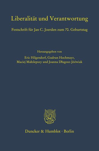 Liberalität und Verantwortung.