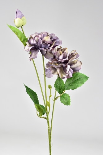 Podzimní růže fialová 68 cm