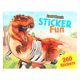 Sticer Fun Dino World, 260 samolepek