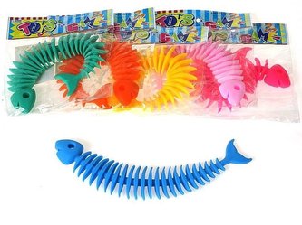 Antystresowe rybie ości rozciągające się MIX