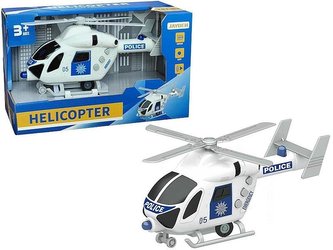 Helikopter z napędem na koło światło, dźwięk