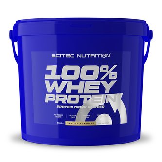 Scitec Nutrition 100% Whey Protein 5000 g vanilla (vanilka)
