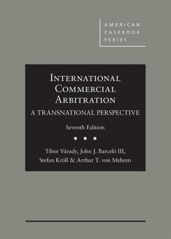 International Commercial Arbitration - A Transnational Perspective