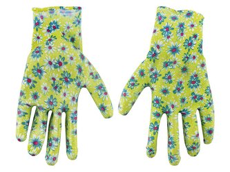 ZAHRADNICKÉ PRACOVNÍ RUKAVICE PRAKTYCZNA POTAŽENÉ -L