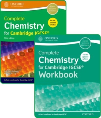 Complete Chemistry for Cambridge IGCSE (R) Student Book and Workbook Pack Complete Chemistry for Cambridge IGCSE (R) Student Book and Workbook Pack