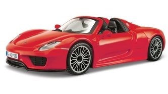 Porsche 918 Spyder red 1:24 BBURAGO Porsche 918 Spyder red 1:24 BBURAGO