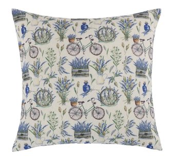 Povláček Dana - levandule s kolem - 45x45 cm