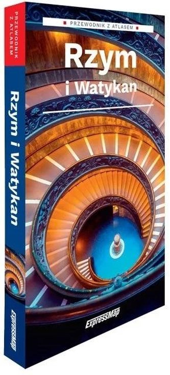 Rzym i Watykan 2w1 przewodnik + atlas