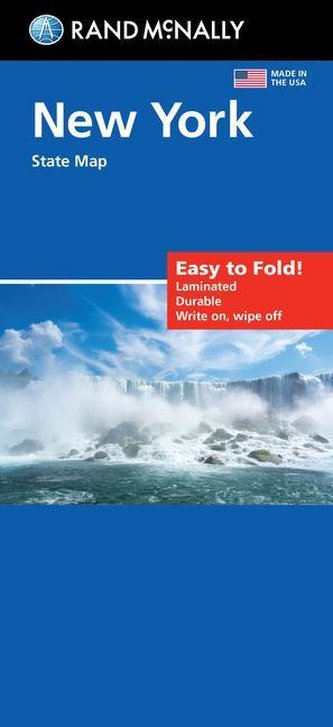 Rand McNally Easy to Fold: New York State Laminated Map Rand McNally Easy to Fold: New York State Laminated Map