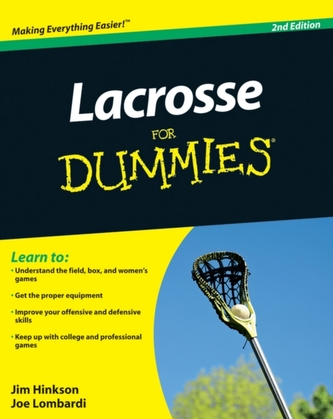 Lacrosse For Dummies Lacrosse For Dummies