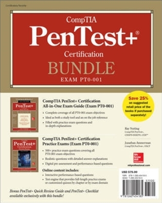 CompTIA PenTest+ Certification Bundle (Exam PT0-001)