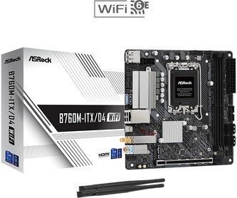ASRock MB Sc LGA1700 B760M-ITX/D4 WiFi, Intel B760, 2xDDR4, 1xDP, 1xHDMI, mATX