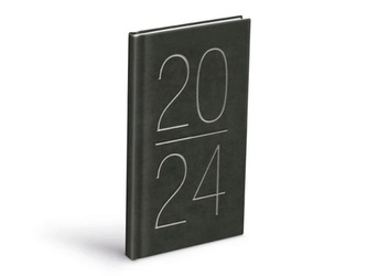 Diář 2024 T806 PU gray týdenní