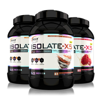GENIUS NUTR - ISOLATE-X5 - 2000g - Mango shake