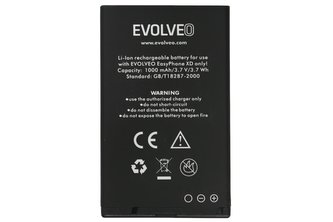 EVOLVEO originální baterie 1000 mAh pro EasyPhone XD/XR