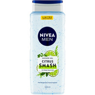 Nivea Sprchový gel Men Citrus Smash (Shower Gel) Objem 500 ml man Nivea Sprchový gel Men Citrus Smash (Shower Gel) Objem 500 ml man