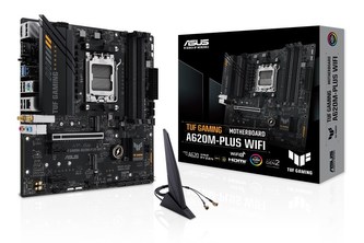 ASUS MB Sc AM5 TUF GAMING A620M-PLUS WIFI, AMD A620, 4xDDR5, 1xHDMI, 2xDP, mATX ASUS MB Sc AM5 TUF GAMING A620M-PLUS WIFI, AMD A620, 4xDDR5, 1xHDMI, 2xDP, mATX
