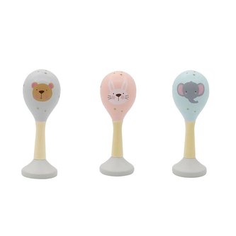 Marakasy drewniane zwierzątka