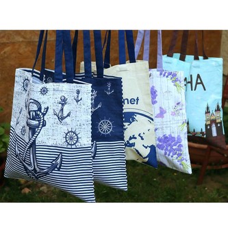 HOME ELEMENTS Taška 40*42 cm, Praha světlá