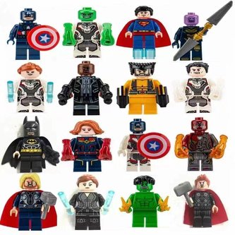 Figurky na dort 16ks superhrdinové - Cakesicq