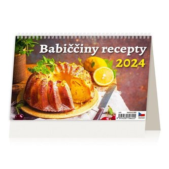 Babiččiny recepty - stolní kalendář 2024