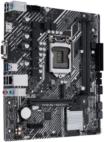 ASUS PRIME H510M-K / H510 / Intel LGA1200 / 2x DDR4 / VGA / HDMI / mATX