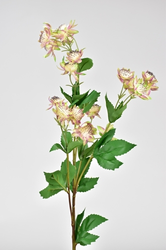 Umělá květina světle fialová 76 cm