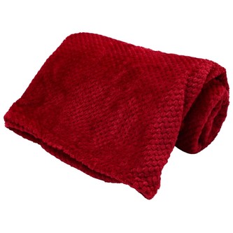 HOME ELEMENTS Deka 130 x 200 cm, 220 GSM, Červená