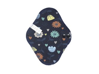 Intimní vložka (Bavlněný úplet) - Džínové kopretiny