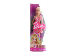 Barbie Modelka - růžové květinové šaty HJT02 TV 1.9.-31.12.