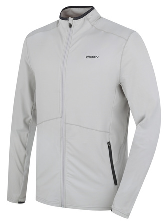 Pánská mikina na zip Tarp zip M lt. grey - XXXL