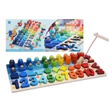 Dřevěná vzdělávací hra