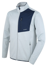 Pánská mikina na zip Ane M lt. grey - XXL