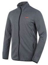 Pánská mikina na zip Astel M black - XXXL