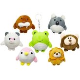 Plyšový přívěsek kamarádi mix