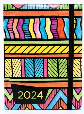 Terminarz 2024 tygodniowy A6 Lakier MIX Terminarz 2024 tygodniowy A6 Lakier MIX