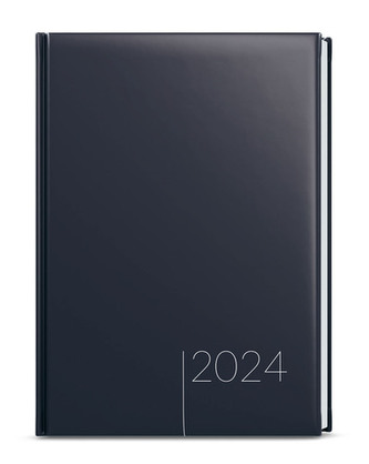 Týdenní diář 2024 Oskar Lamino A5 antracit