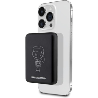 Karl Lagerfeld Ikonik NFT MagSafe Powerbanka 3000mAh černá