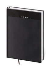 Týdenní diář A5 Print Classic černý