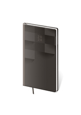 Kapesní diář Vario Grey design