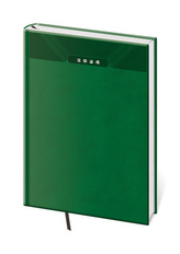 Týdenní diář A5 Print Classic zelený