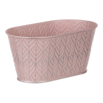 Truhlík kovový, růžová barva.